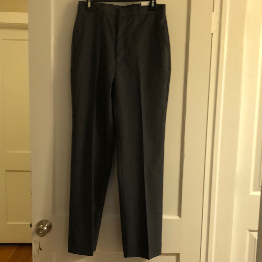 Gray Kids Formal Trousers
